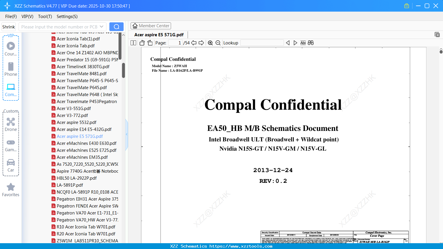 Laptop Acer Aspire E5 571G